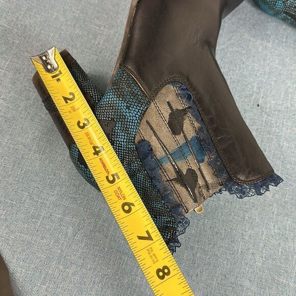 Spring Step L'Artiste Bata Leather Round Toe Ankle Boots Size 9.5/10 - Picture 8 of 10